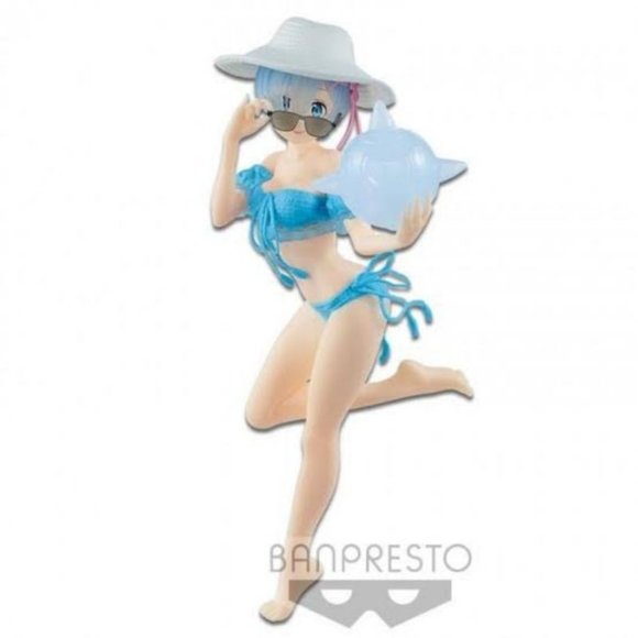 EXQ Re:Zero Rem Swuimsuit Figure - Picture 3 of 5